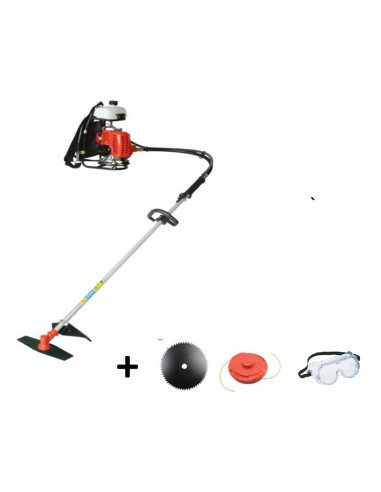HUNTER BRUSH CUTTER - BG-328 ( With 2T Blade, Orange Spool and Free Goggles with 80T Blade )